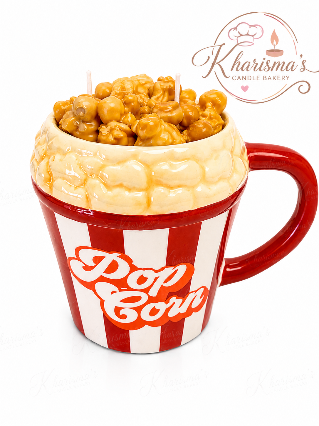 Caramel Popcorn Mug Candle