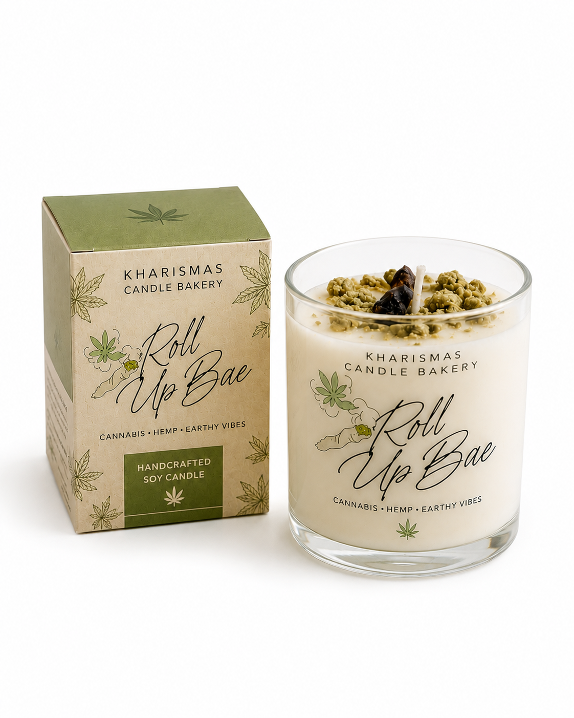 Roll Up Bae 420 Novelty Candle