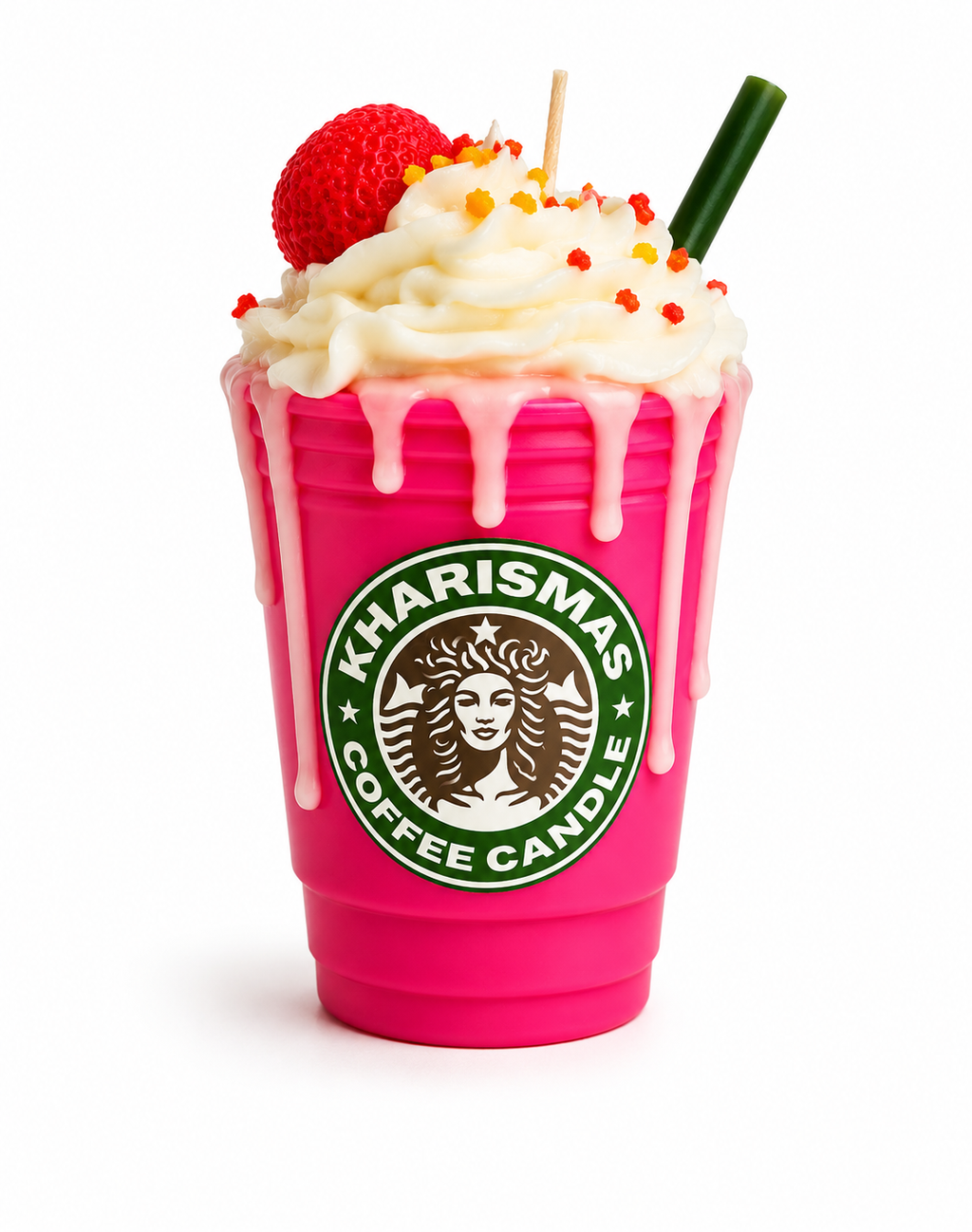 Starbucks Inspired Frappe Dessert Candle