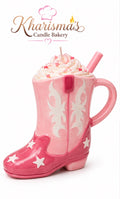 Boot Mug Candle